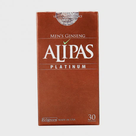 Viên uống Sâm Alipas Platinum hỗ trợ tăng cường sức khỏe sinh lý cho nam giới (30 viên/lọ)