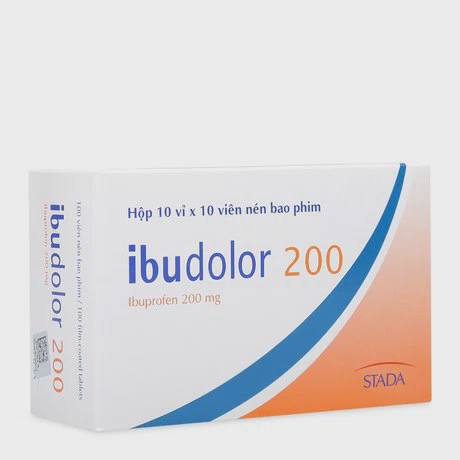 Thuốc điều trị đau đầu, đau răng, đau xương khớp Ibudolor (200mg)