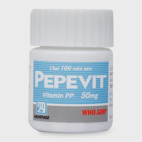 Pepevit 50mg (Chai/100 Vien)