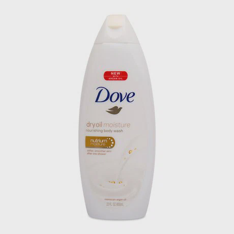 Sữa tắm dưỡng ẩm cho da khô Dove Dry Oil Moisture (650ml)