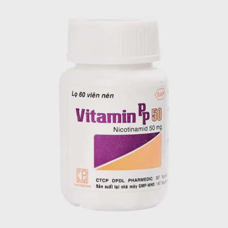 Vitamin PP 50mg (Chai 60 Vien) Pharmedic