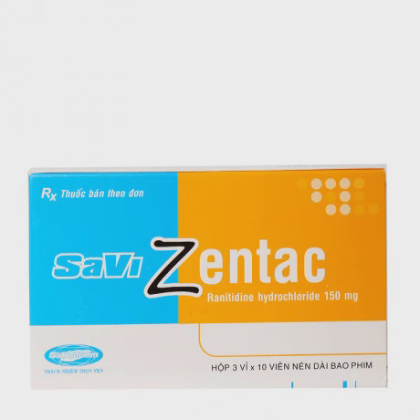Savi Zentac 150mg (Hộp 3 vỉ x 10 viên)