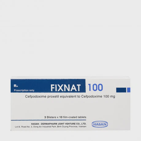 Fixnat 100mg (3 Vi x 10 Vien)