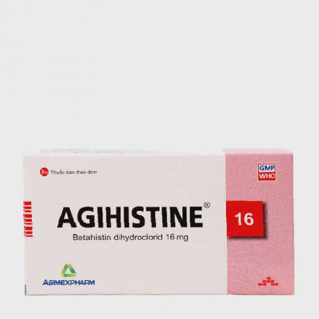 Agihistine 16mg (2 Vi X 20 Vien)
