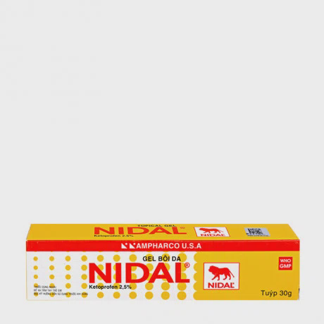 Nidal 2.5 % Gel (Tuyp 30g)