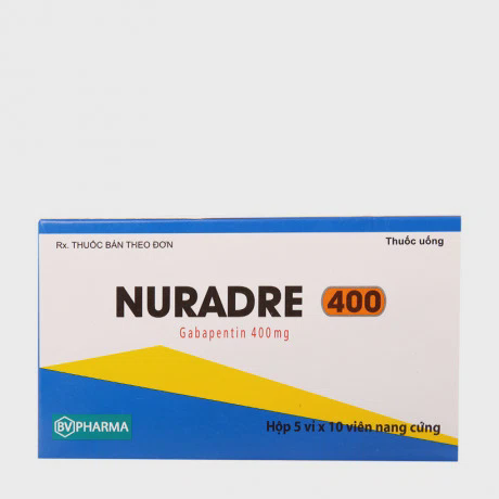 Nuradre 400mg (Hộp 5 vỉ x 10 viên)