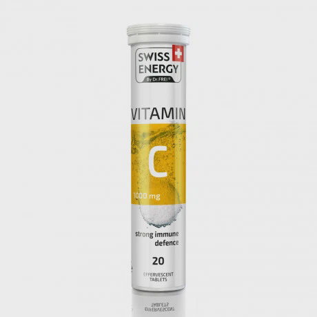 Viên sủi Swiss Energy bổ sung vitamin C tăng đề kháng  (Tuýp 20 viên)