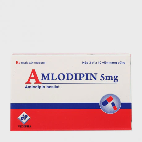 Amlodipin 5mg ( 3Vi x 10Vien) - Vidipha
