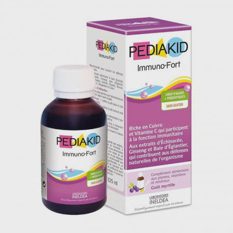Pediakid Immuno - Fort Siro Tang Mien Dich (Chai 125Ml)