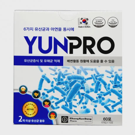 Yunpro 120G  Men Vi Sinh Tieu Hoa (Hop 60Goi)