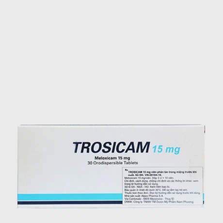 Trosicam 15mg (3Vi x 10Vien)