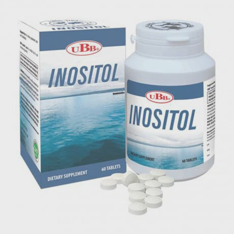 UBB Inositol Bo Sung Inositol, Ho Tro Suc Khoe Sinh San (Chai 60Vien)