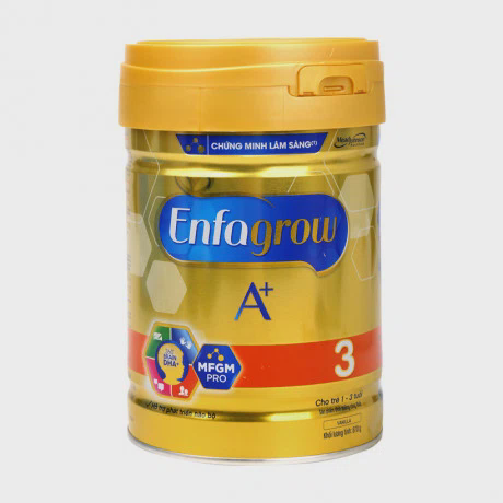 Sữa bột hương vanilla cho trẻ 1-3 tuổi Enfagrow A+ 3 (870g)