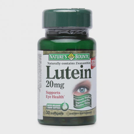Viên uống Nature's Bounty Lutein hỗ trợ tăng cường thị lực cho mắt (Chai 30 viên)