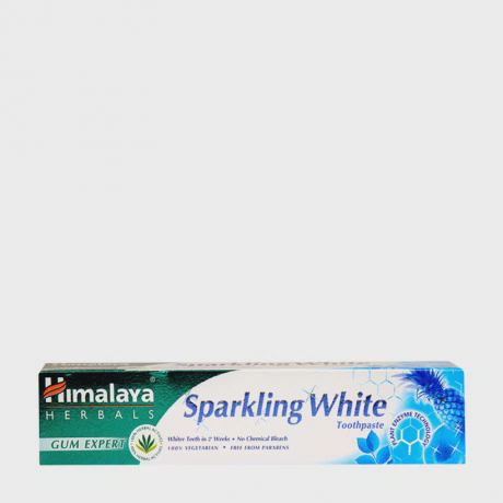 Kem đánh răng trắng sáng lấp lánh Himalaya Sparking White (100g)