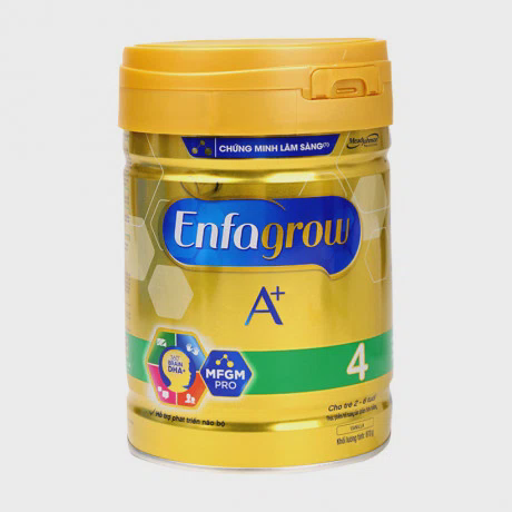 Sữa bột hương vanilla cho trẻ 2-6 tuổi Enfagrow A+ 4 (870g)