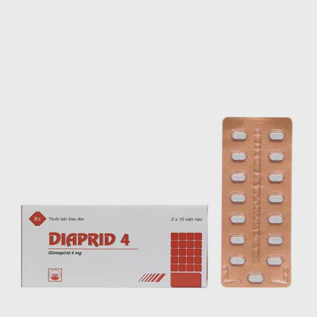 Diaprid 4mg (2vi x 15vien)
