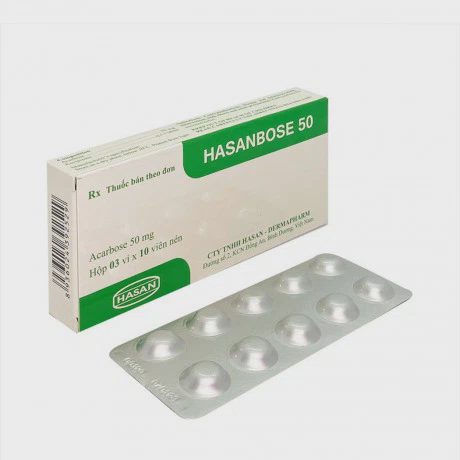 Hasanbose 50 (Hộp 3 vỉ x 10 viên )