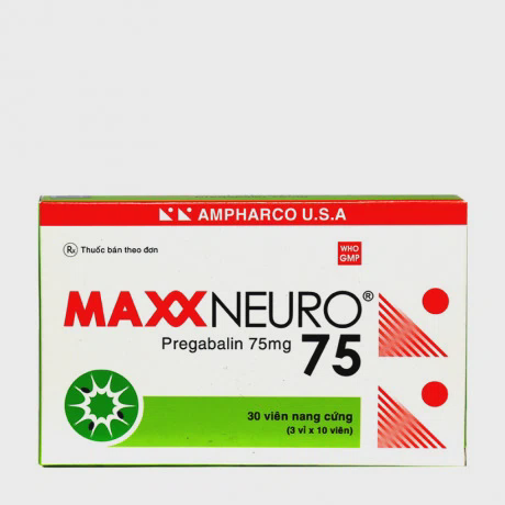 Maxxneuro 75mg Ampharco (3vi x 10vien)