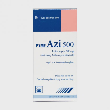 PymeAZI 500mg (1vi x 3vien)
