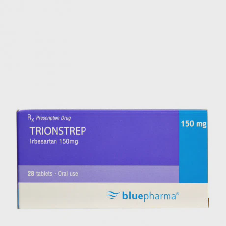 Thuốc điều trị tăng huyết áp Trionstrep 150mg (2 vỉ x 14 viên/hộp)