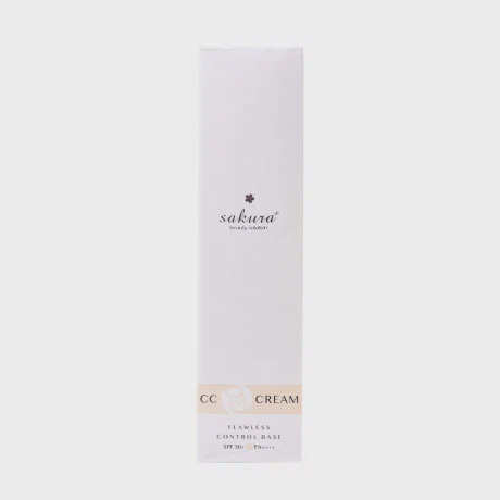 Kem nền chống nắng Sakura CC Cream Flawless Control Base (40ml)