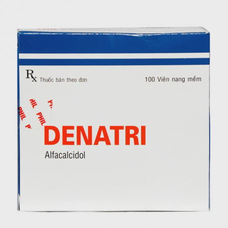 Viên nang Denatri Phil Inter Pharma điều trị loãng xương, nhuyễn xương, còi xương (10 vỉ x10 viên)