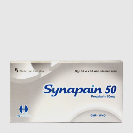 Synapain 50 (Hộp 10 vỉ x 10 viên)
