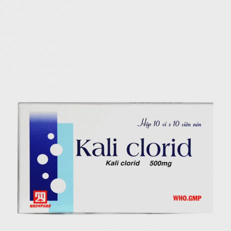 Kali Clorid 500mg (10Vi x 10Vien)