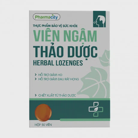Thực phẩm bảo vệ sức khỏe Viên ngậm thảo dược