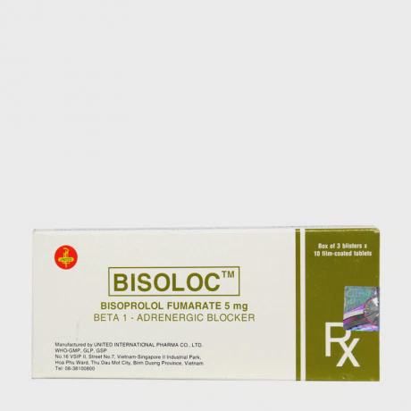 Bisoloc 5mg United (3vi x 10vien)