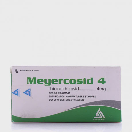 Meyercosid 4 (Hộp 10 vỉ x 10 viên)