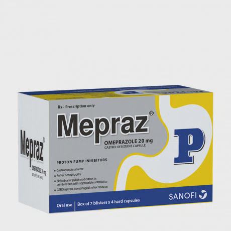 MEPRAZ 20mg (7Vi x 4Vien)
