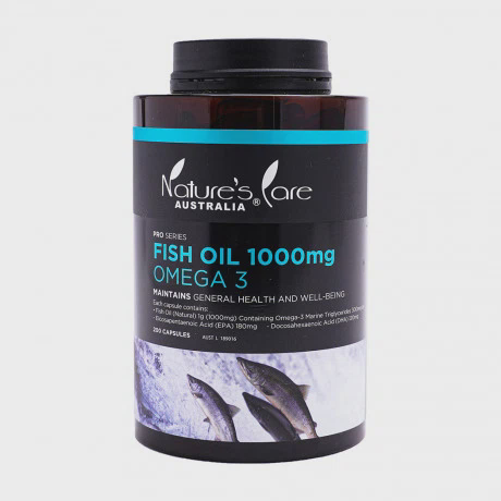 Dầu cá Nature's Care Omega 3 Fish Oil 1000mg (Hộp 200 viên)