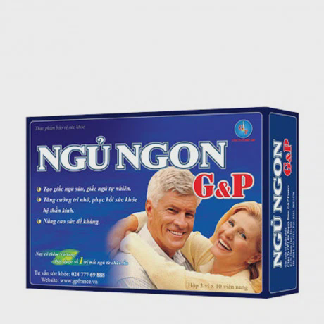 Ngu ngon G&P (3 Vỉ x 10 viên)