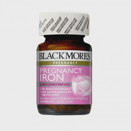 Blackmores Pregnancy Iron (30 vien)