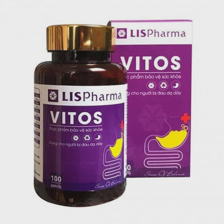 Lis Pharma Vitos Vien Uong Giam Dau Da Day (Lo 100gr)