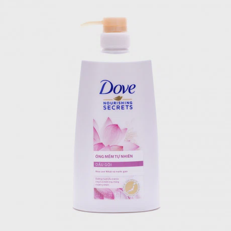 Dầu gội óng mềm tự nhiên Dove (650g)