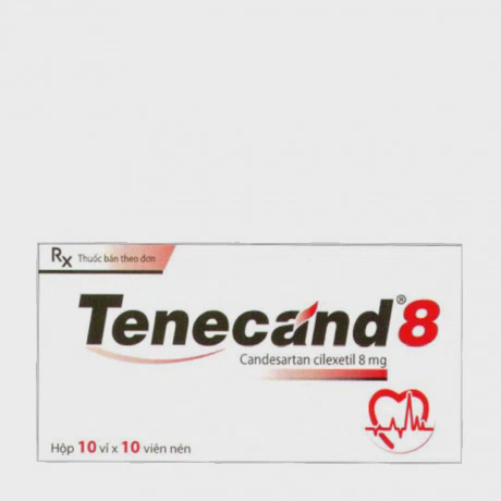 Tenecand 8 (Hộp 3 vỉ x 10 viên)