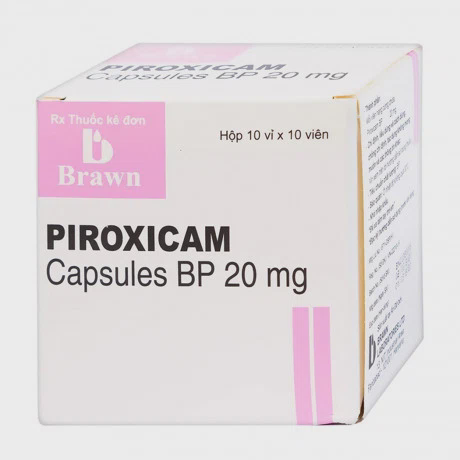 Piroxicam 20mg (3vi x 10vien)