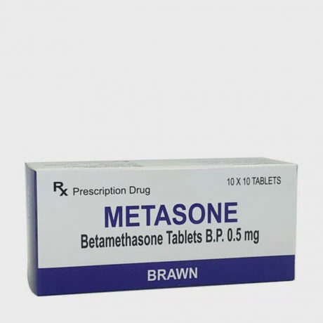 Betamethason 0,5mg (10 vỉ x 10 viên)