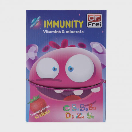Bundle Dr. Frei Immunty Vitamins + Minerals 325g (Hop/25 Cay+ 25 Cay)