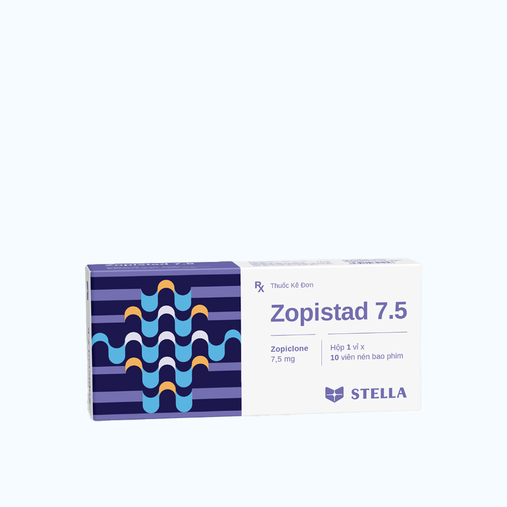 Zopistad 7.5mg (1 Vi x 10 Vien) Stella