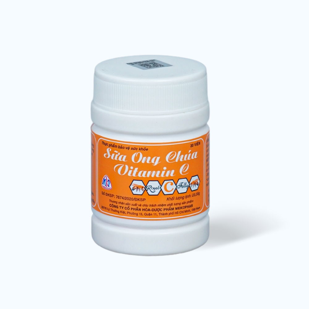 Sua Ong Chua Vitamin C Tang De Khang Tre Em (Hop 30Vien)