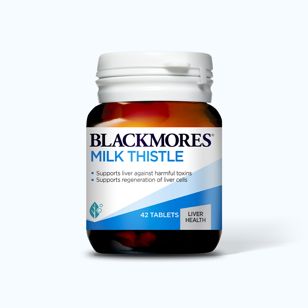 Blackmores Milk Thistle Vien Uong Giai Doc Gan (Chai 42 Vien)