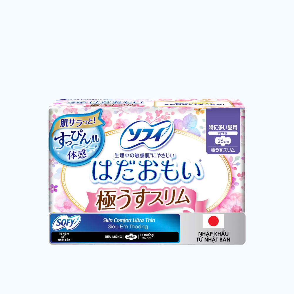 Sofy BVS Skin Comfort Ultra Thin Canh 26cm 17M