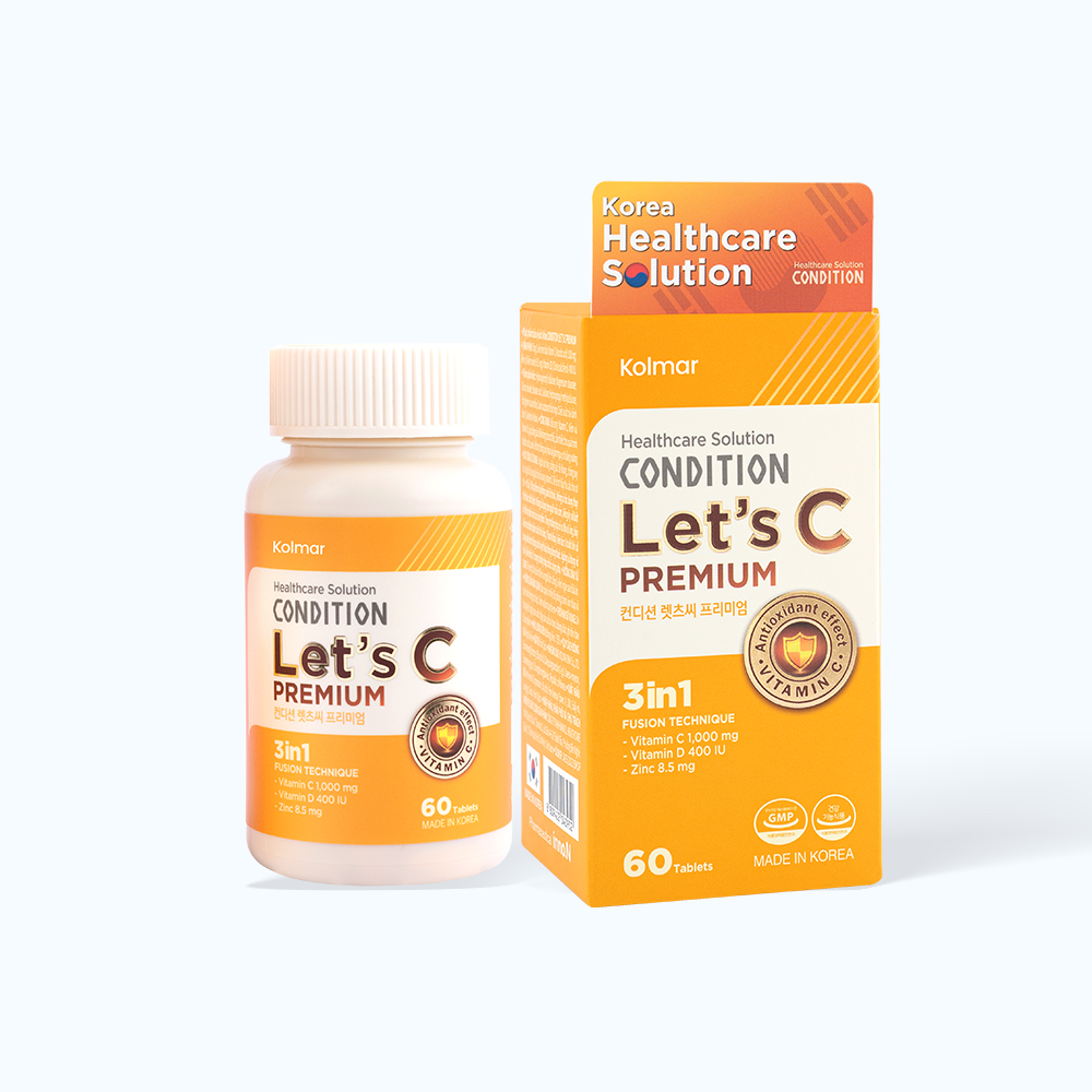KOLMAR Let's C Premium B.Sung Vitamin C (Hop 60v)