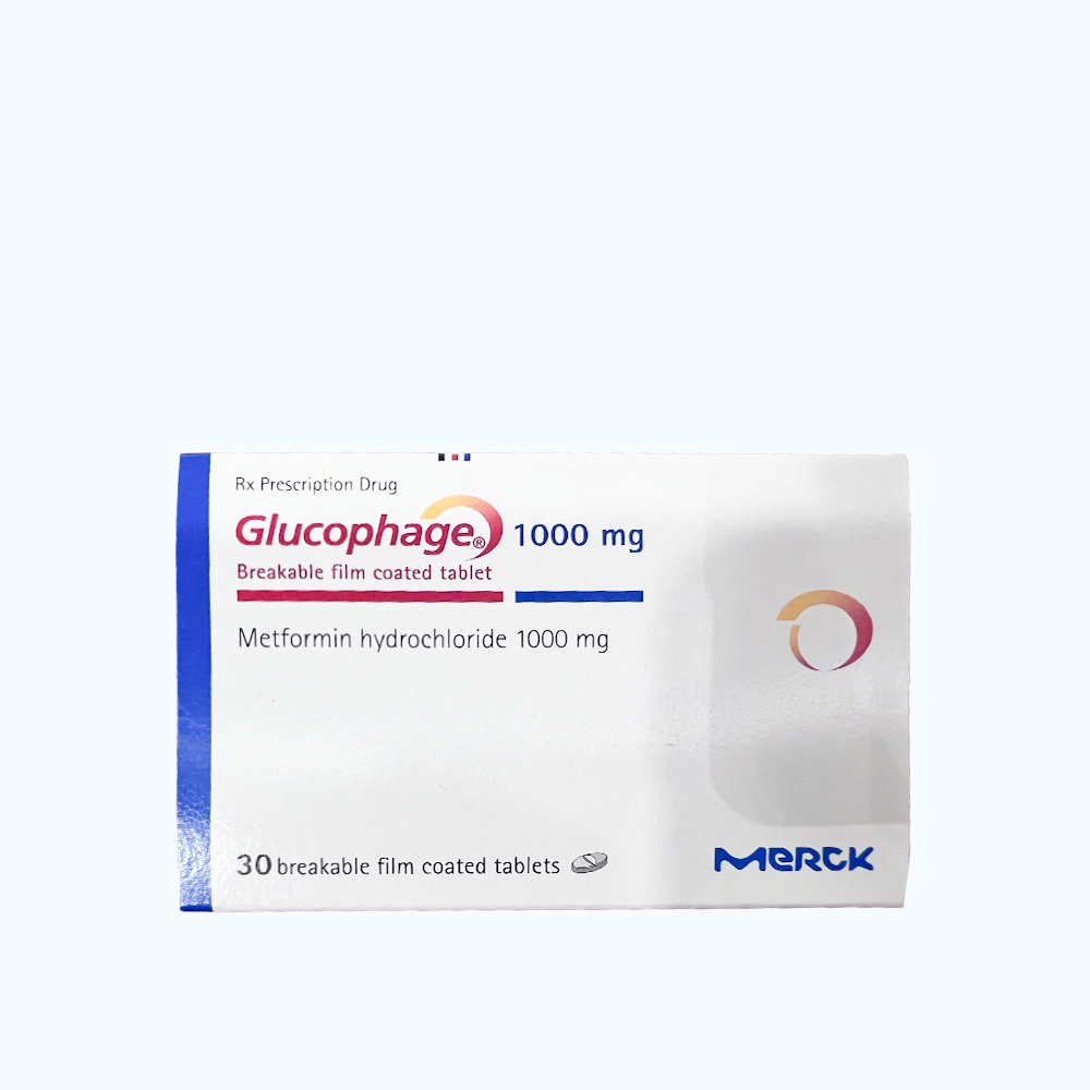 Glucophage Tab 1000mg (2 Vi x 15 Vien)