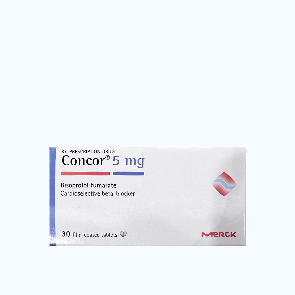 Concor Tab 5mg (3vix10Vien)