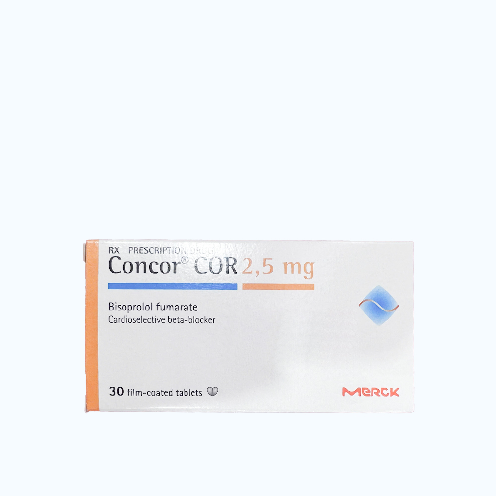 Concor COR Tab 2.5mg(3vi x 10vien)